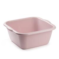 Afwasbak teil - 20 liter - roze - kunststof - 46 x 42,5 x 30,5 cm - huishoud teilen
