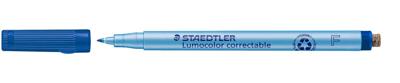 Staedtler Lumocolor uitwisbare pen, schrijfbreedte: 0,6 mm, blauw