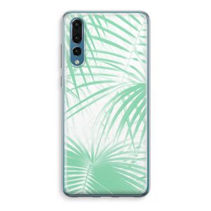 Palmbladeren: Huawei P20 Pro Transparant Hoesje