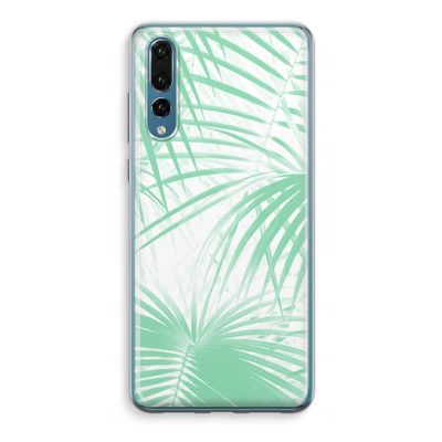 Palmbladeren: Huawei P20 Pro Transparant Hoesje