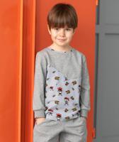 Long Sleeve Shirt Pirates Grey - thumbnail