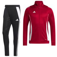 adidas Tiro 24 Trainingspak Rood Zwart Wit