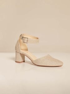 Avalia Vera Bruidsschoenen Glitter | Maat: 41