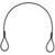 Eurolite Steel Rope (SC) 400x3mm black safety kabel