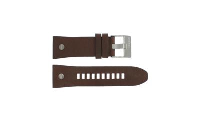 Horlogeband Diesel DZ7314 / DZ7233 / MR DADDY 2.0 Leder Bruin 28mm