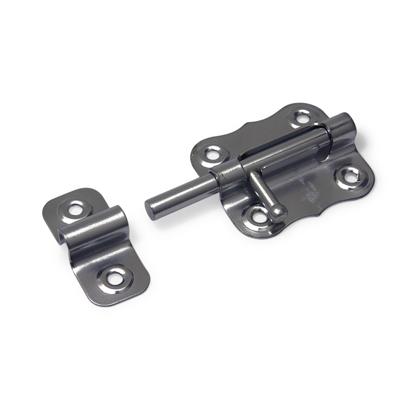 Amerikaanse Grendel - 2x stuks - verzinkt staal - 4,1 x 3,5 cm - profielgrendels