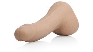 Fleshlight Brent Corrigan Realistische dildo Anale seks, Vaginale seks Vanillekleur Silicone 222,2 mm 4,2 cm