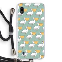 Pelican: Samsung Galaxy A10 Transparant Hoesje met koord