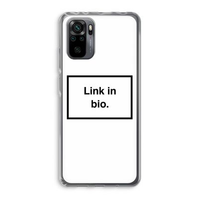 Link in bio: Xiaomi Redmi Note 10 Pro Transparant Hoesje