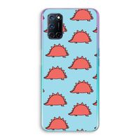 Dinosawrr: Oppo A92 Transparant Hoesje