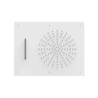 Hoofddouche Tres Exclusive | 50x65 cm | Met waterval | Rechthoek | Wit mat