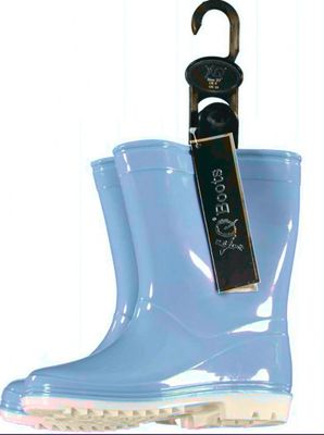 XQ Footwear regenlaarzen halfhoog junior rubber lichtblauw mt 35 XQ Footwear regenlaarzen halfhoog junior rubber lichtblauw mt 35