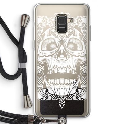 Seek & Destroy: Samsung Galaxy A8 (2018) Transparant Hoesje met koord