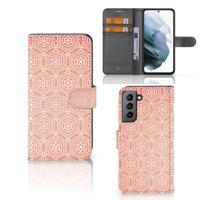 Samsung Galaxy S21 FE | Telefoon Hoesje | Pattern Orange