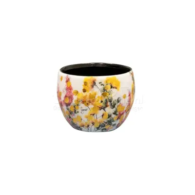 Bloempot Lammie Floral White Ø9cm