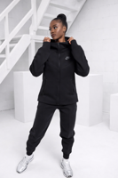 Nike Tech Fleece Trainingspak Dames Zwart - Maat M - Kleur: Zwart | Soccerfanshop