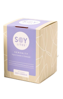 Soylites Soycandle Serenity - Organic Lavender & Chamomile Soylites Soycandle Serenity - Organic Lavender & Chamomile