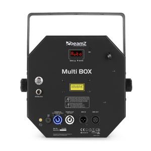 BeamZ MultiBox 4-in-1 LED lichteffect met lasers, strobe, PAR en Derby