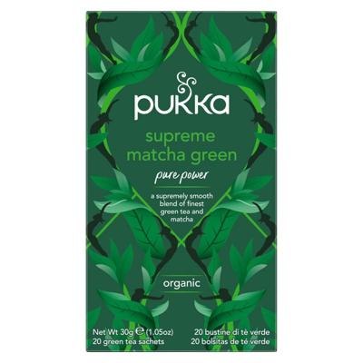 Pukka Supreme matcha green tea bio
