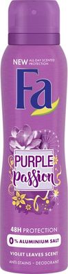 Deodorant spray purple passion