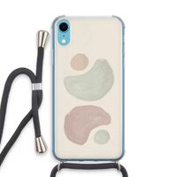Geo #10: iPhone XR Transparant Hoesje met koord