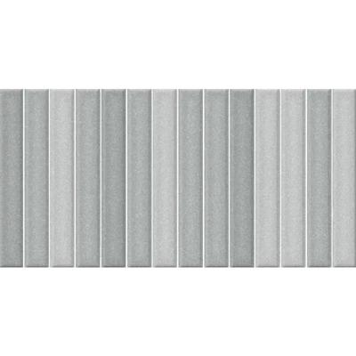 Wandtegel Estudio Roku 11.5x23 cm Mat Grey Estudio