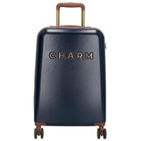 Charm London Travel Trolley S BLAUW
