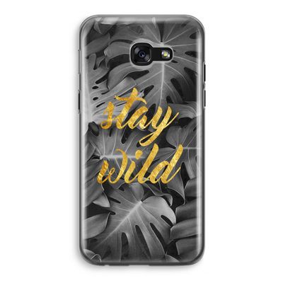Stay wild: Samsung Galaxy A5 (2017) Transparant Hoesje