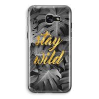 Stay wild: Samsung Galaxy A5 (2017) Transparant Hoesje
