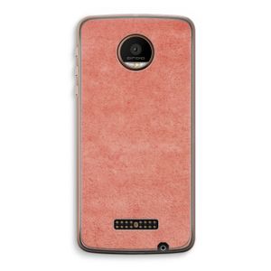 Marrakech Walls: Motorola Moto Z Force Transparant Hoesje
