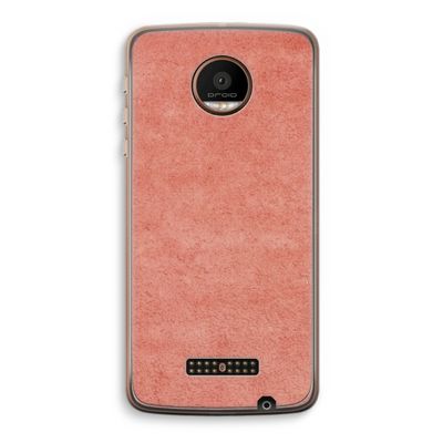 Marrakech Walls: Motorola Moto Z Force Transparant Hoesje