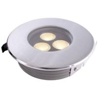 Deko Light Flat II WW 100111 Vloerinbouwlamp LED vast ingebouwd LED G (A - G) 5.80 W Zilver