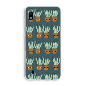 Sansevieria: Samsung Galaxy A10 Transparant Hoesje