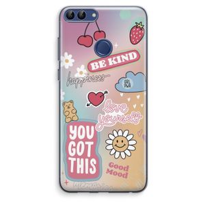Positivity: Huawei P Smart (2018) Transparant Hoesje