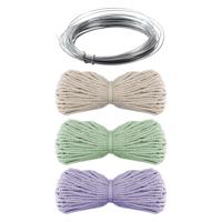 Creative Craft Group Macrame flessen decoreren met bloemen