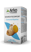 Arkocaps Curcuma + Piperine Capsules 45st - thumbnail