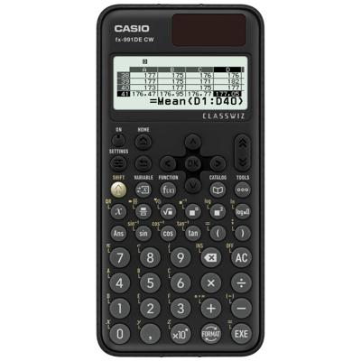 Casio FX-991DE CW Technische rekenmachine Zwart Aantal displayposities: 10 werkt op batterijen, werkt op zonne-energie (b x h x d) 77 x 10.7 x 162 mm
