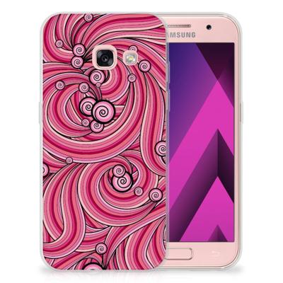 Samsung Galaxy A3 2017 | Hoesje maken | Swirl Pink