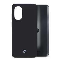 Mobilize Rubber Gelly Case Motorola Moto G82 5G Matt Black