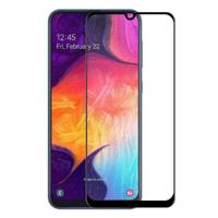 DIDIT Hat-Prince 0.26 mm 9u 6D gebogen volledig scherm getemperd glas film voor Galaxy A30/A50 (zwart)