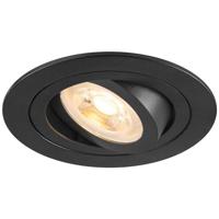 SLV 1007375 NEW TRIA 75 Inbouwlamp LED GU10 Zwart - thumbnail