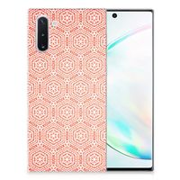 Samsung Galaxy Note 10 TPU bumper Pattern Orange - thumbnail