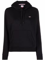 Tommy Hilfiger hoodie à logo brodé - Noir