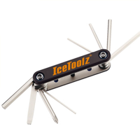 IceToolz 24092a1 gereedschapset 8-delig in houder