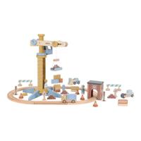 Little Dutch kraanset met treinbaan