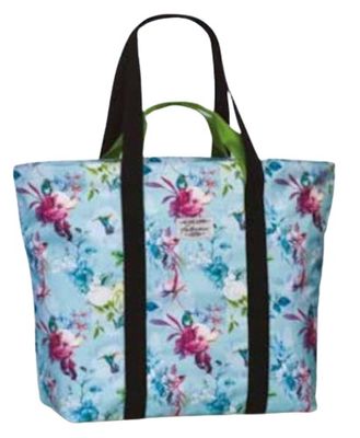 Fabrizio strandtas 46 x 46 cm polyester blauw