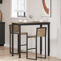 Staande Bartafel Bewerkt hout