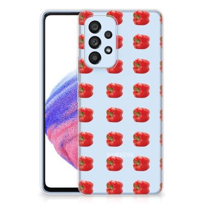 Samsung Galaxy A53 5G | Siliconen Case | Paprika Red