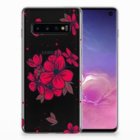 Samsung Galaxy S10 TPU Case Blossom Red