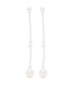 Sophie Bille Brahe boucles d'oreilles pendantes Promenade de Claude en or 14ct - thumbnail